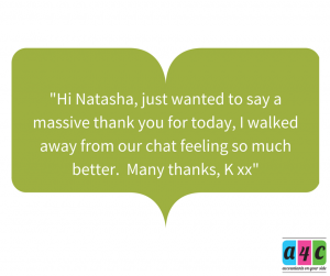Hi Natasha, Just wanted to say a big thank you